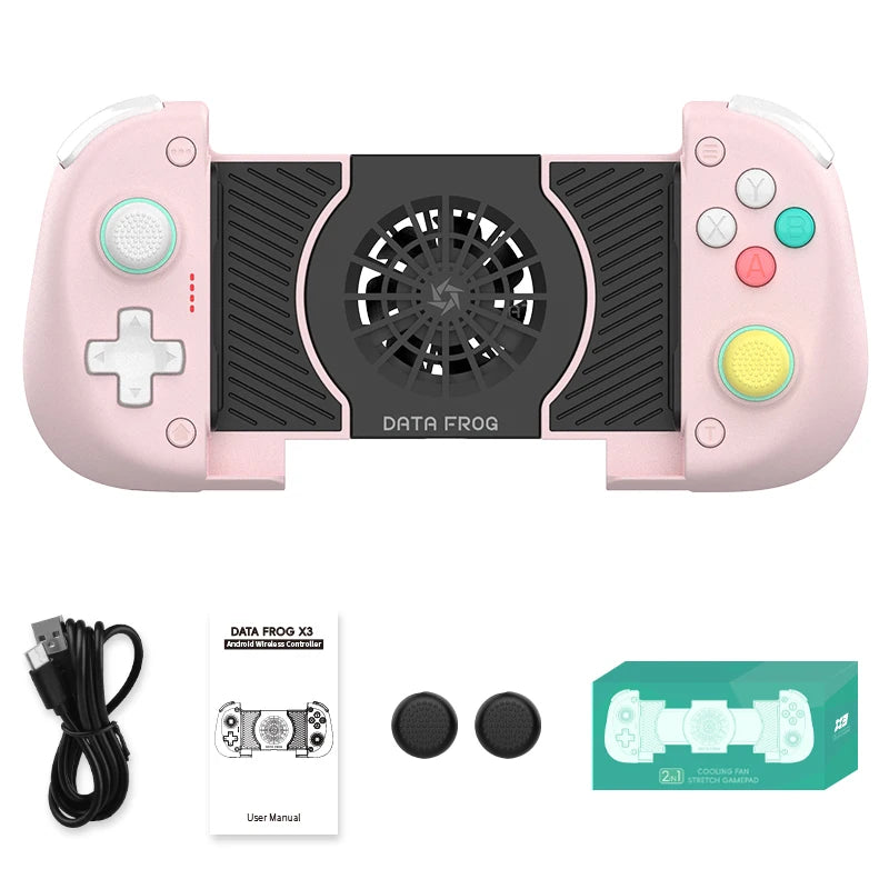 Controle Gamer DATA FROG X3 Sem Fio para Android | Domine o PUBG 🎮🔥