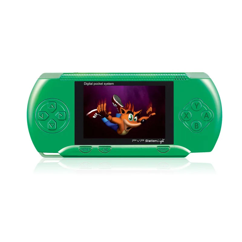 Console de jogos portátil com 900.000 jogos retrô integrados - Player de videogame portátil de 2,4 polegadas, com saída AV, sistema de jogos eletrônico