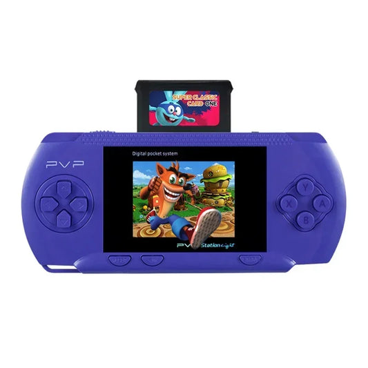 Console de jogos portátil com 900.000 jogos retrô integrados - Player de videogame portátil de 2,4 polegadas, com saída AV, sistema de jogos eletrônico