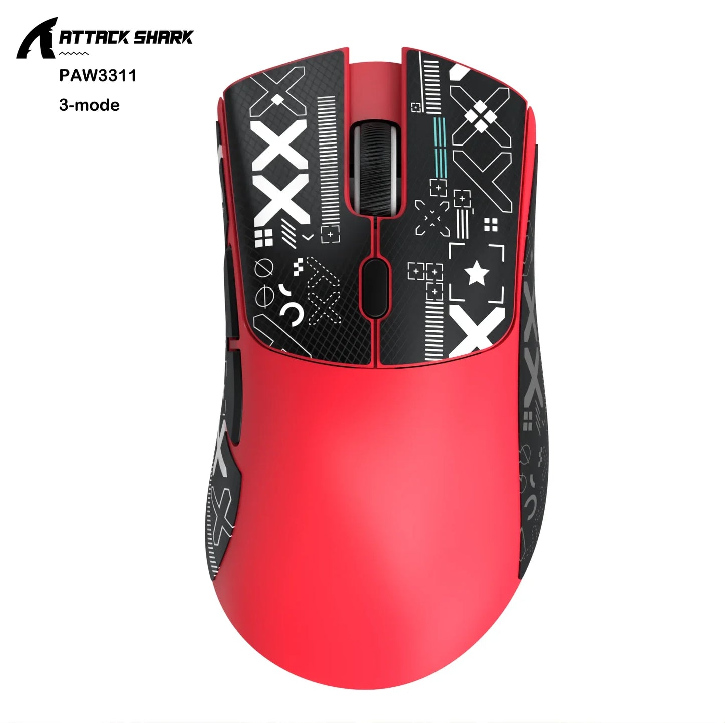 Mouse Gamer Attack Shark R1 & X11 - Sem Fio, 18K DPI e Ultra Leve