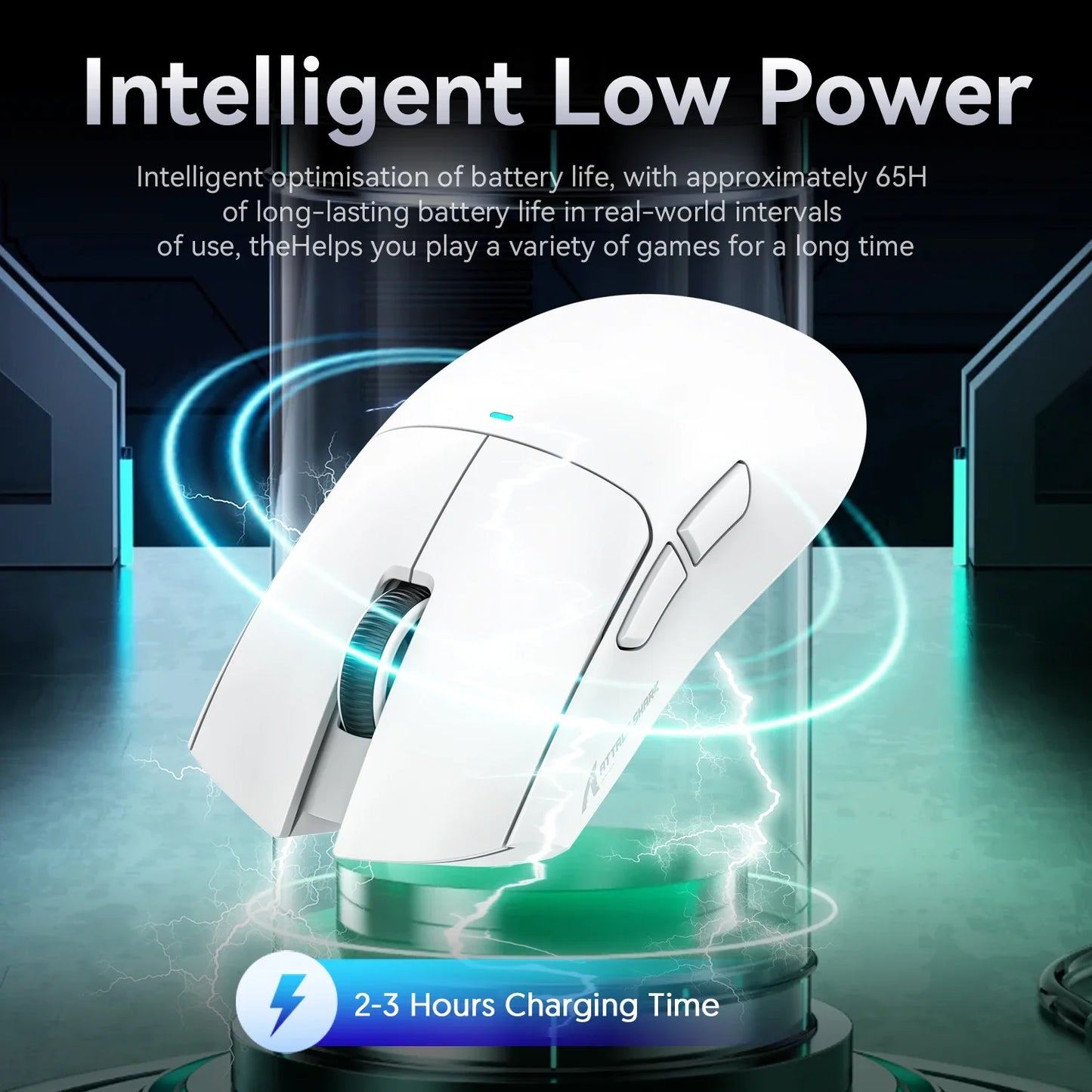 Mouse Gamer Attack Shark R1 & X11 - Sem Fio, 18K DPI e Ultra Leve