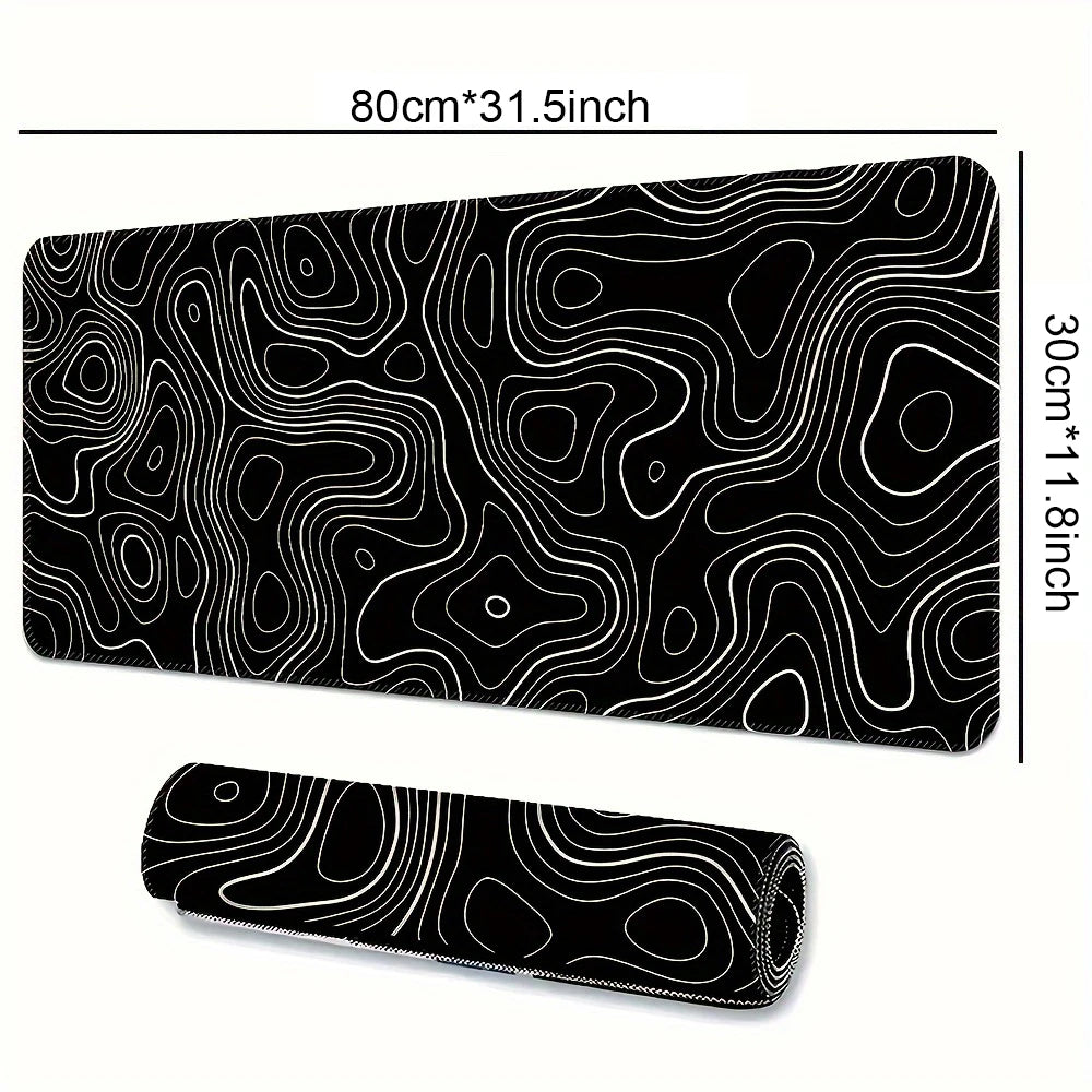 Mousepad Gamer Gigante Strata Edition - Superfície Speed e Base Antiderrapante
