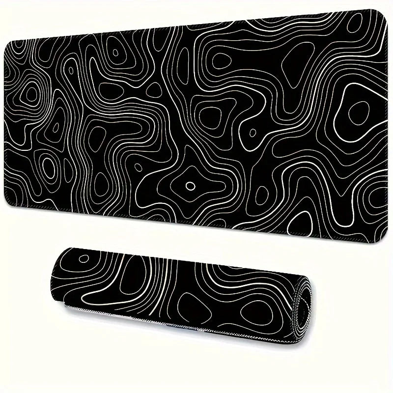 Mousepad Gamer Gigante Strata Edition - Superfície Speed e Base Antiderrapante