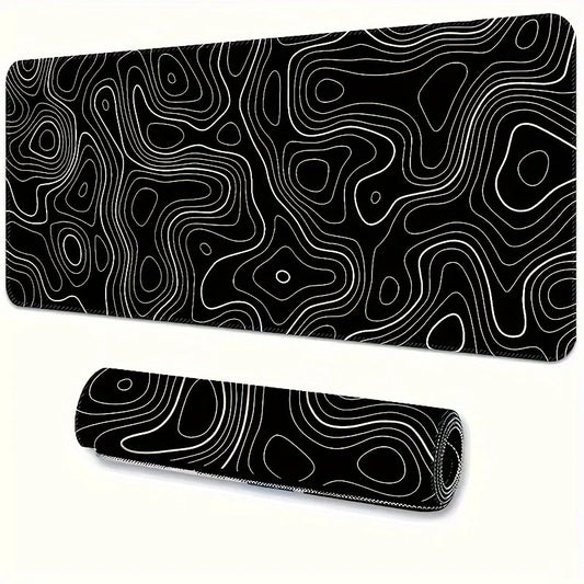 Mousepad Gamer Gigante Strata Edition - Superfície Speed e Base Antiderrapante