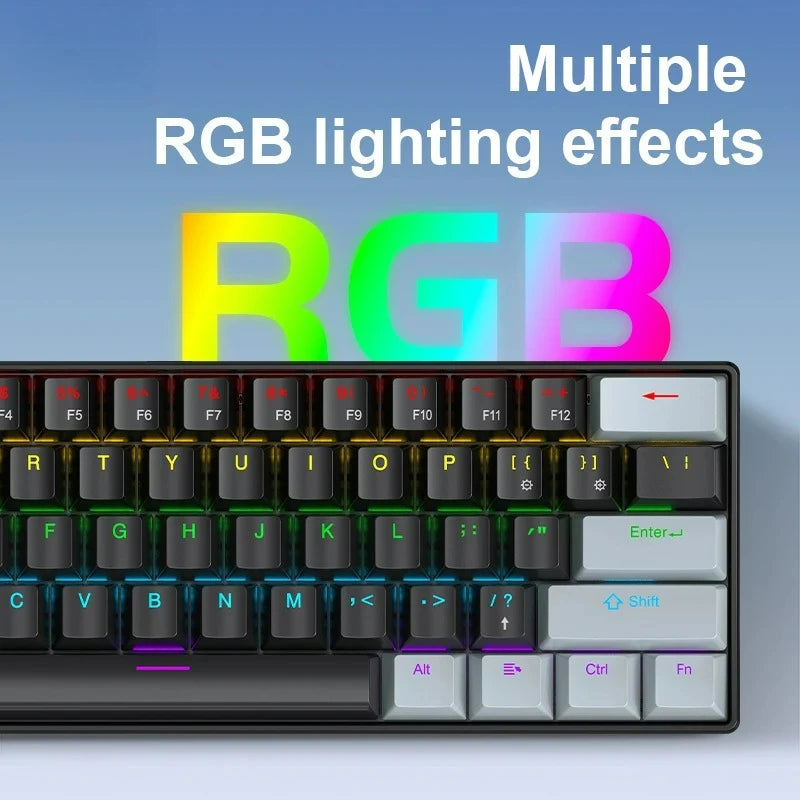 Teclado Mecânico K61 (60%)