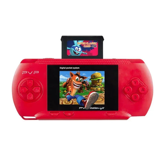 Console de jogos portátil com 900.000 jogos retrô integrados - Player de videogame portátil de 2,4 polegadas, com saída AV, sistema de jogos eletrônico