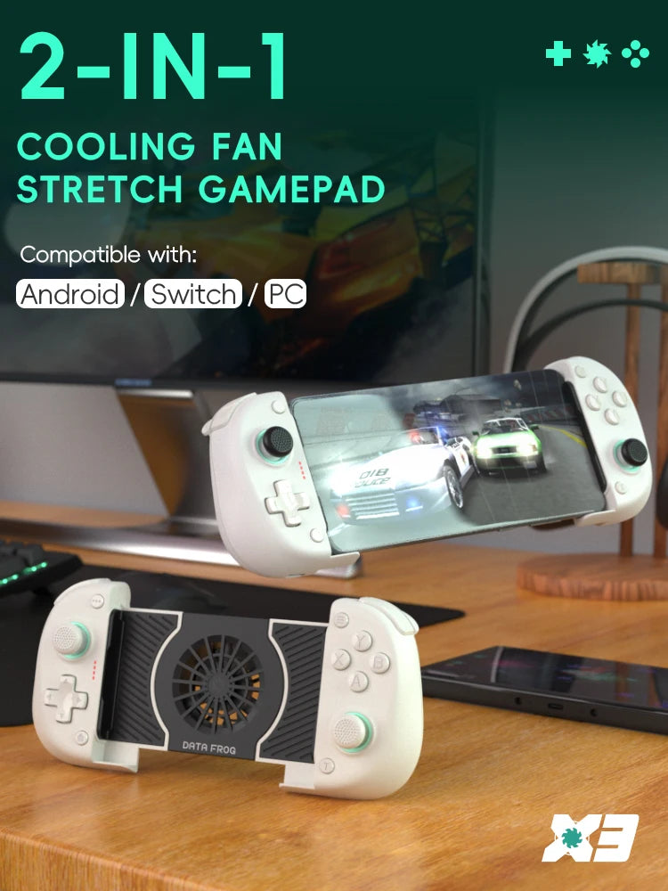 Controle Gamer DATA FROG X3 Sem Fio para Android | Domine o PUBG 🎮🔥