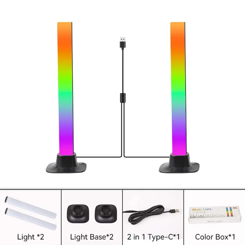 Barra de Luz Gamer RGB (Par)