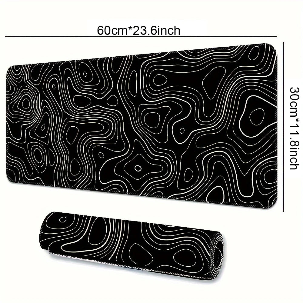 Mousepad Gamer Gigante Strata Edition - Superfície Speed e Base Antiderrapante